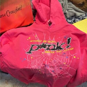 Pink Graphic Hoodie